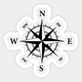 Compass Rose (Extra edition) Sticker